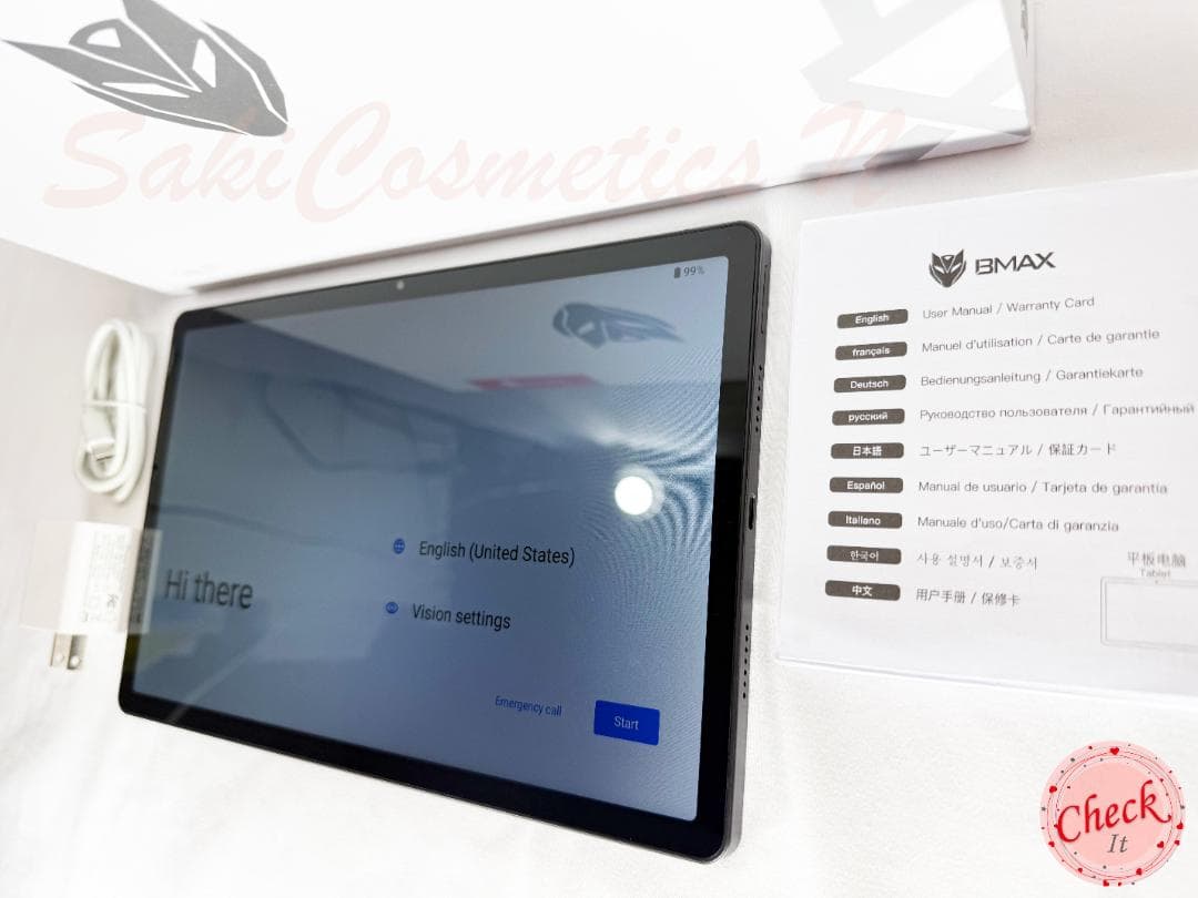 ✨一部不良品✨11インチタブレット✨ BMAX I11 Power 液晶画面美品