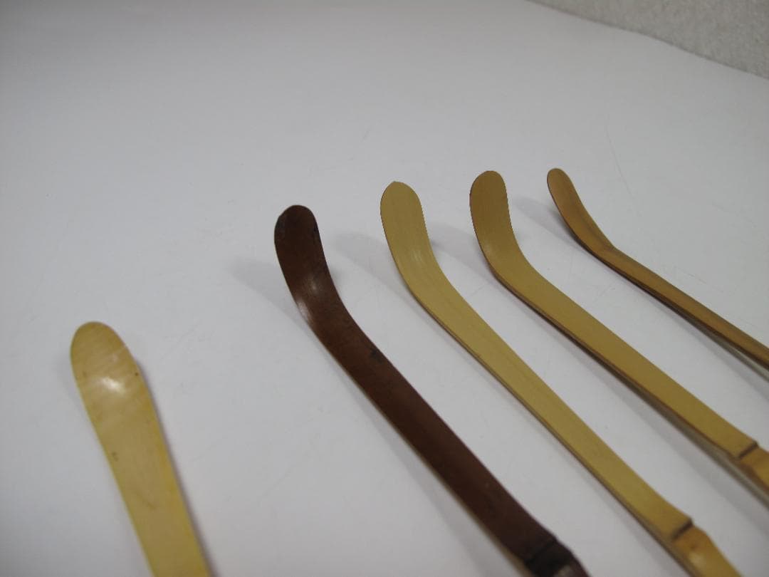 茶道具　茶匙　おまとめ　５点
