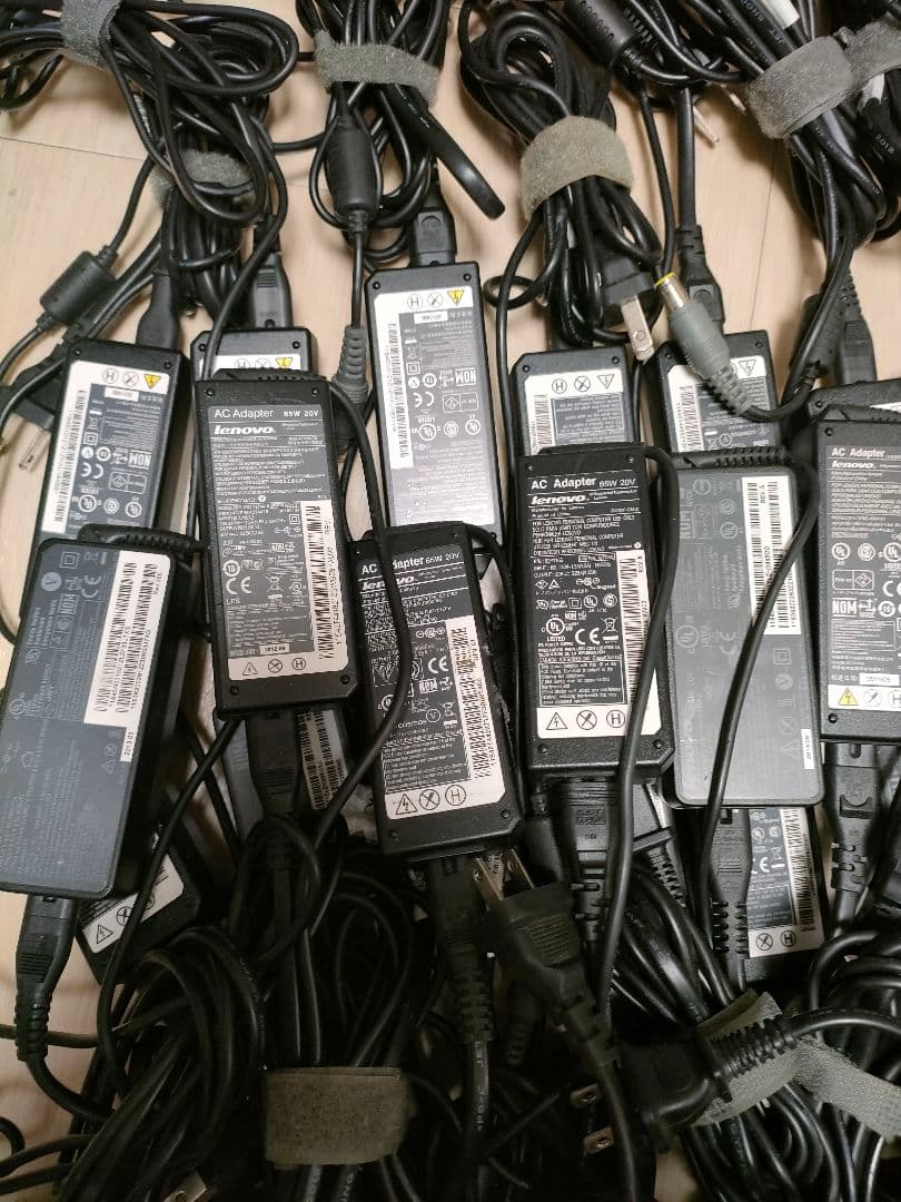 【破格】 ジャンク Lenovo ACアダプター 45個 セット