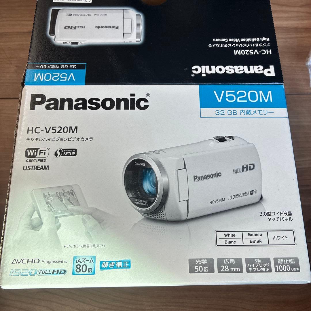Panasonic HC-V520M ビデオカメラ 本体
