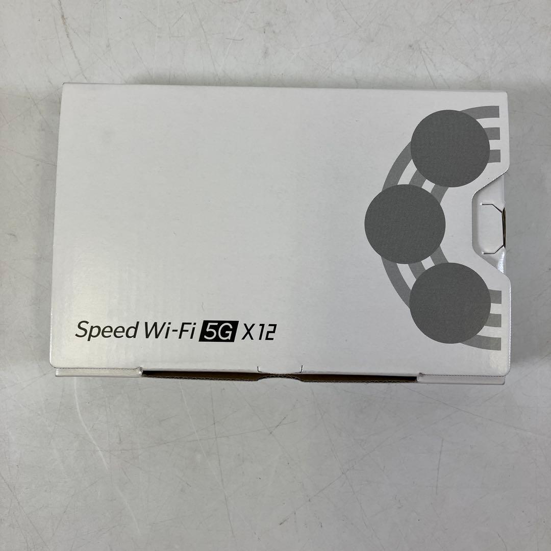【初期化済み】 Speed Wi-Fi 5G X12 モバイルルーター