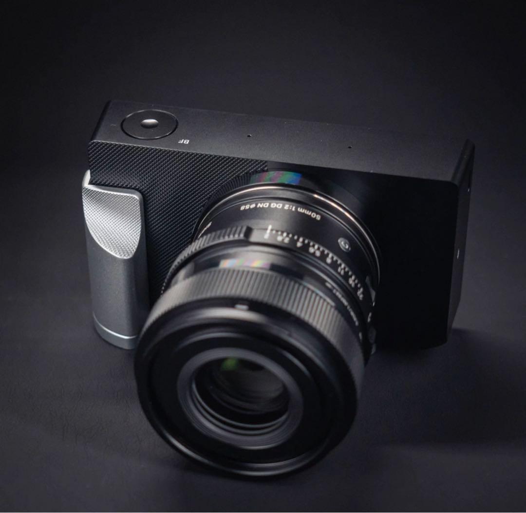 シグマ Sigma BF 用 ハンドグリップ シルバー