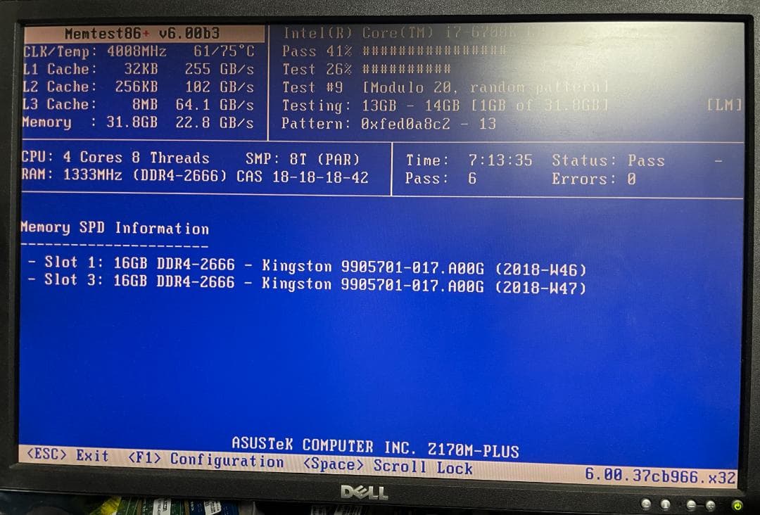 メモリ 16GB×2枚=32GB DDR4-2666 動作保証 Kingston