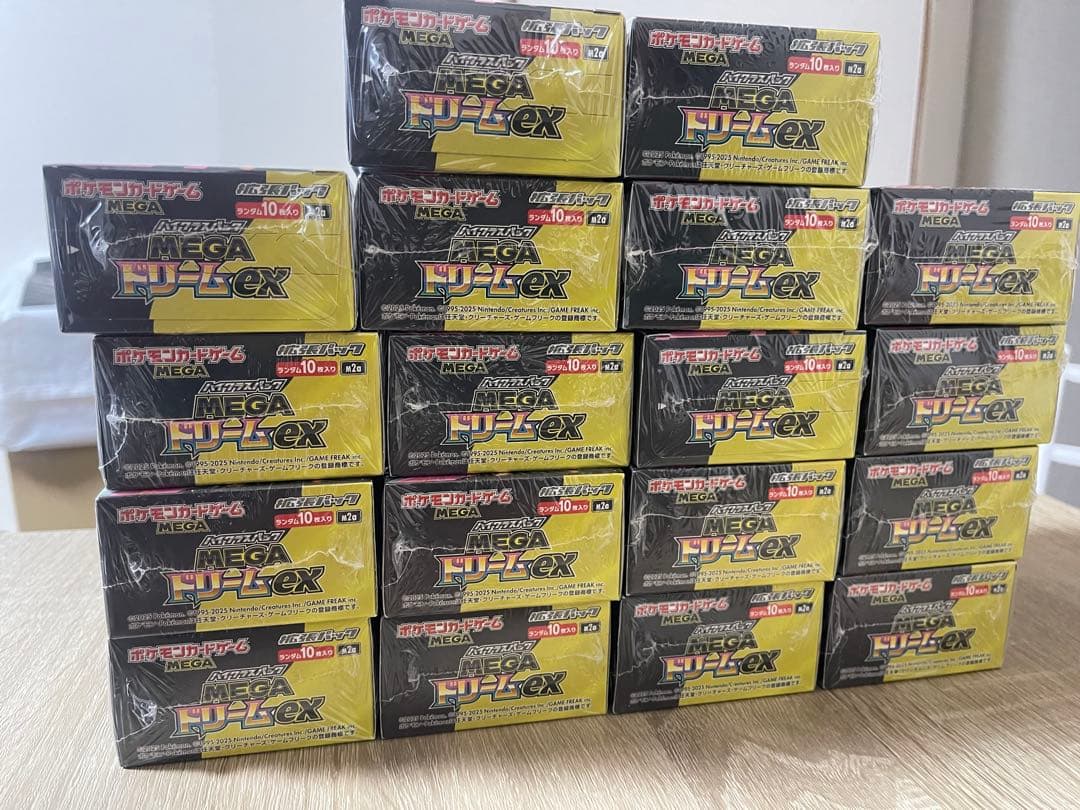 ポケモンカード Mega ドリームex 18BOX