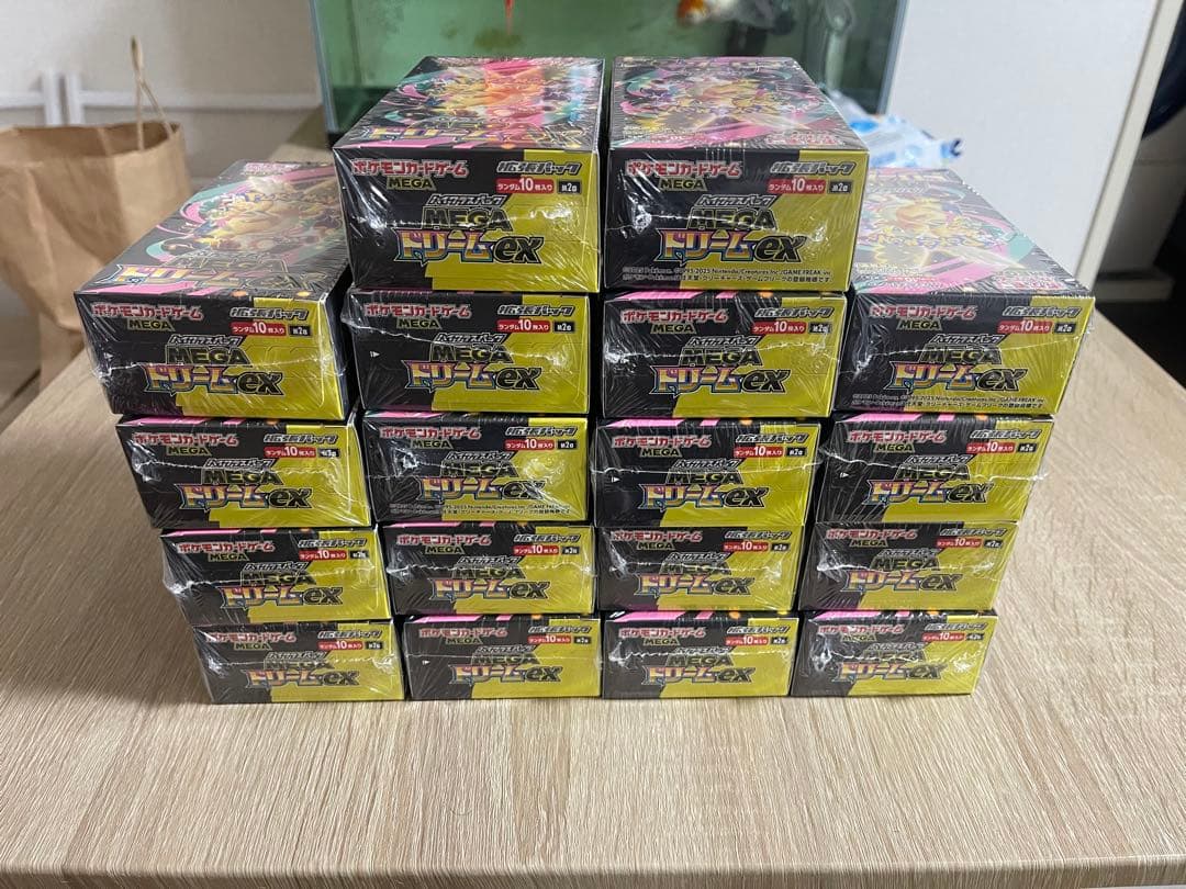 ポケモンカード Mega ドリームex 18BOX