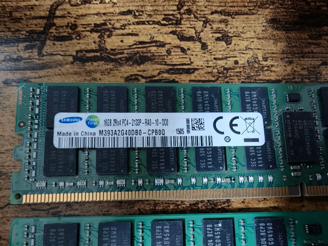 食*当様 SUMSUNG メモリ 16GB 2R×4 4枚セット