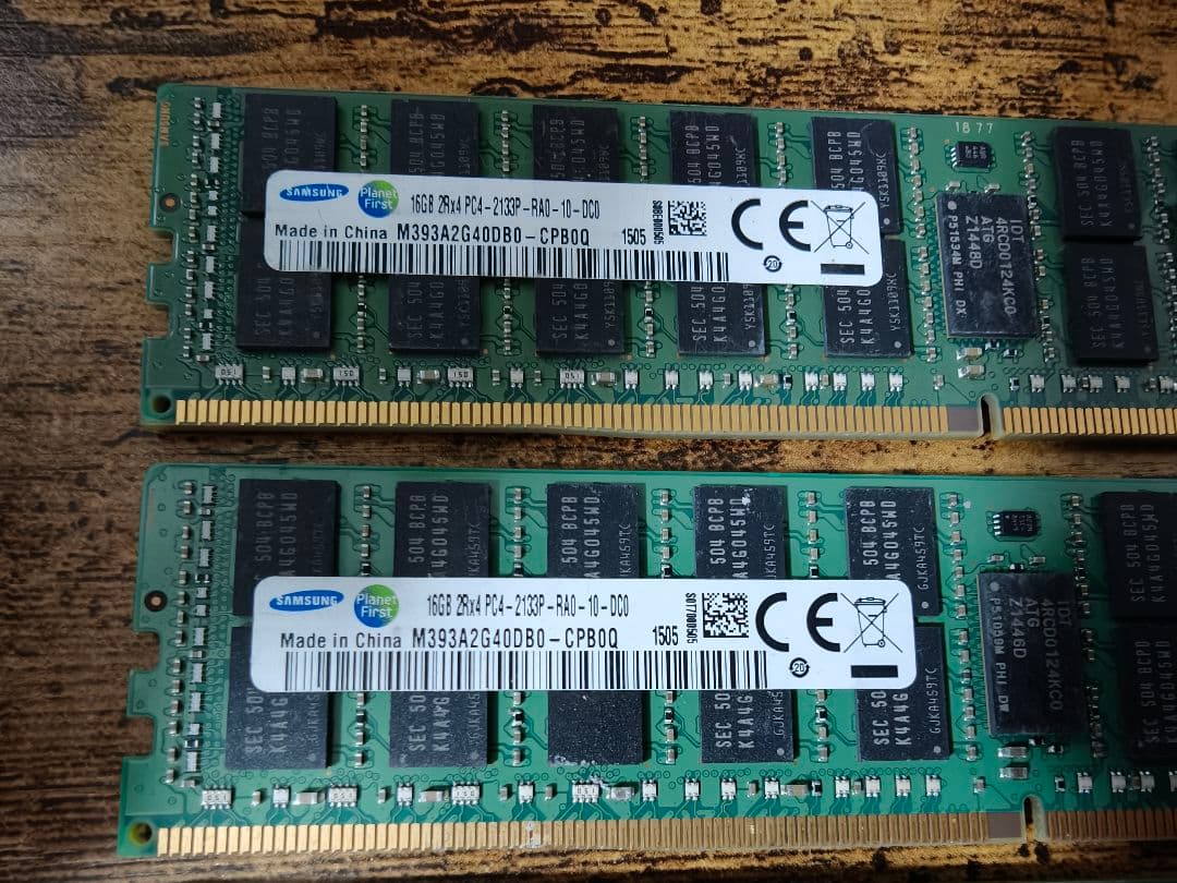 食*当様 SUMSUNG メモリ 16GB 2R×4 4枚セット