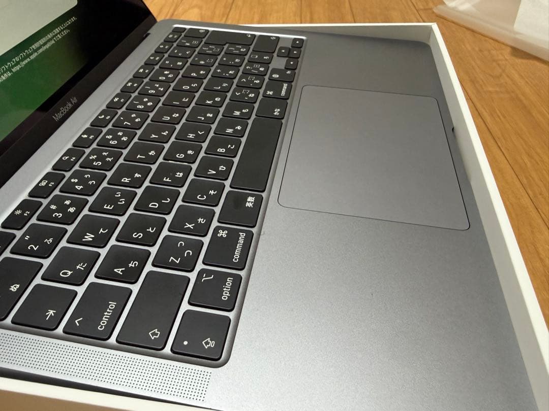 MacBookAir M1 13インチ20年8GB 256GB 動作良好 箱あり