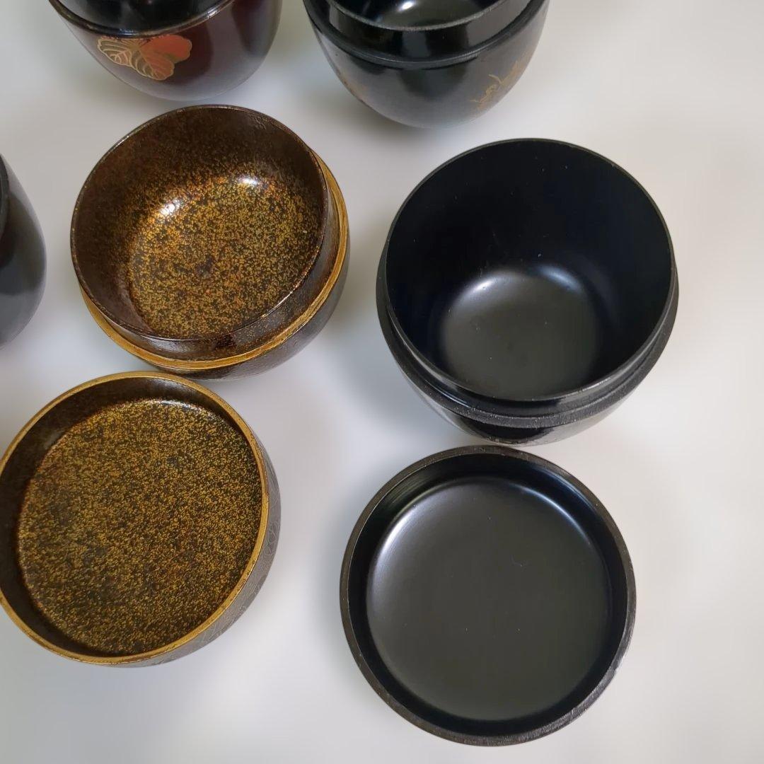 棗 茶道具 5つ まとめ売り
