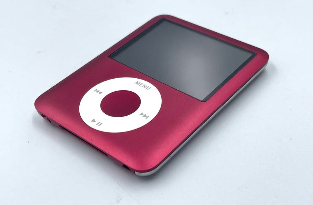ポータブルプレーヤー Apple MB257J 8GB iPod nano PRODUCT RED