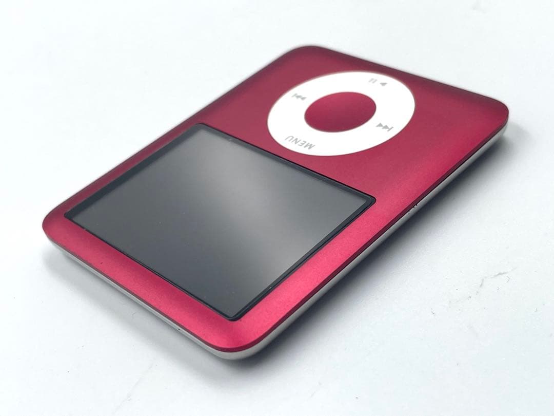 ポータブルプレーヤー Apple MB257J 8GB iPod nano PRODUCT RED