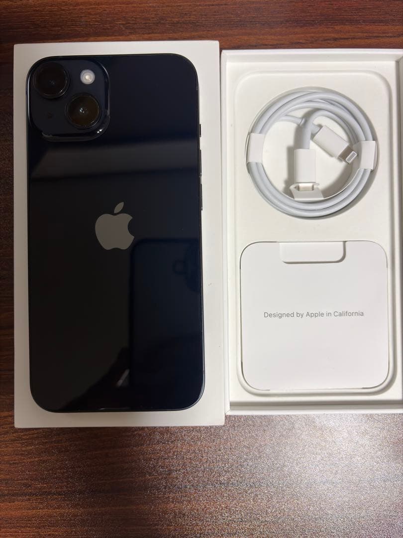 Apple iPhone 14 ミッドナイト　simフリー　128GB