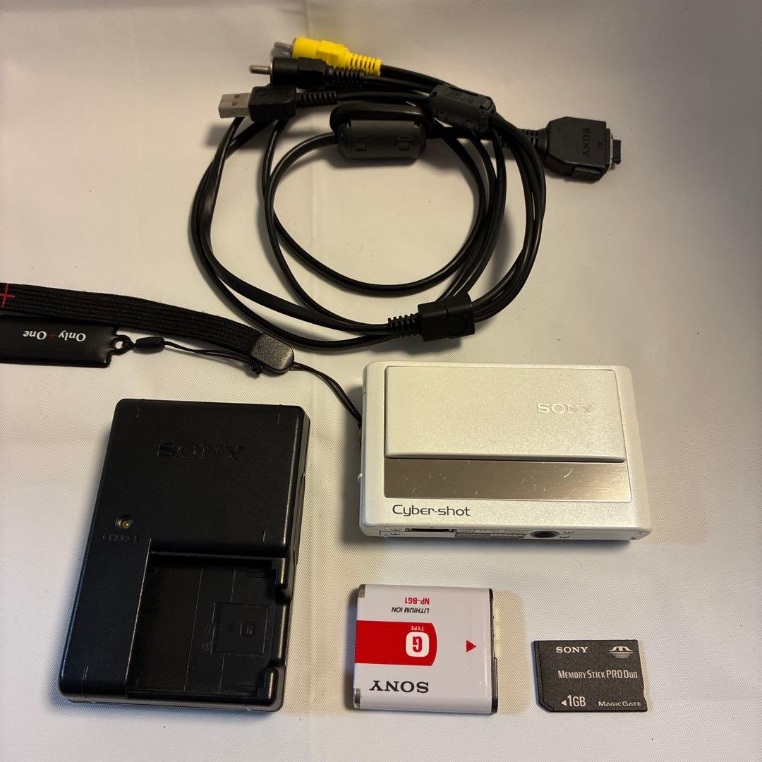 SONY CyberShot DSC-T20 ホワイト デジタルカメラ