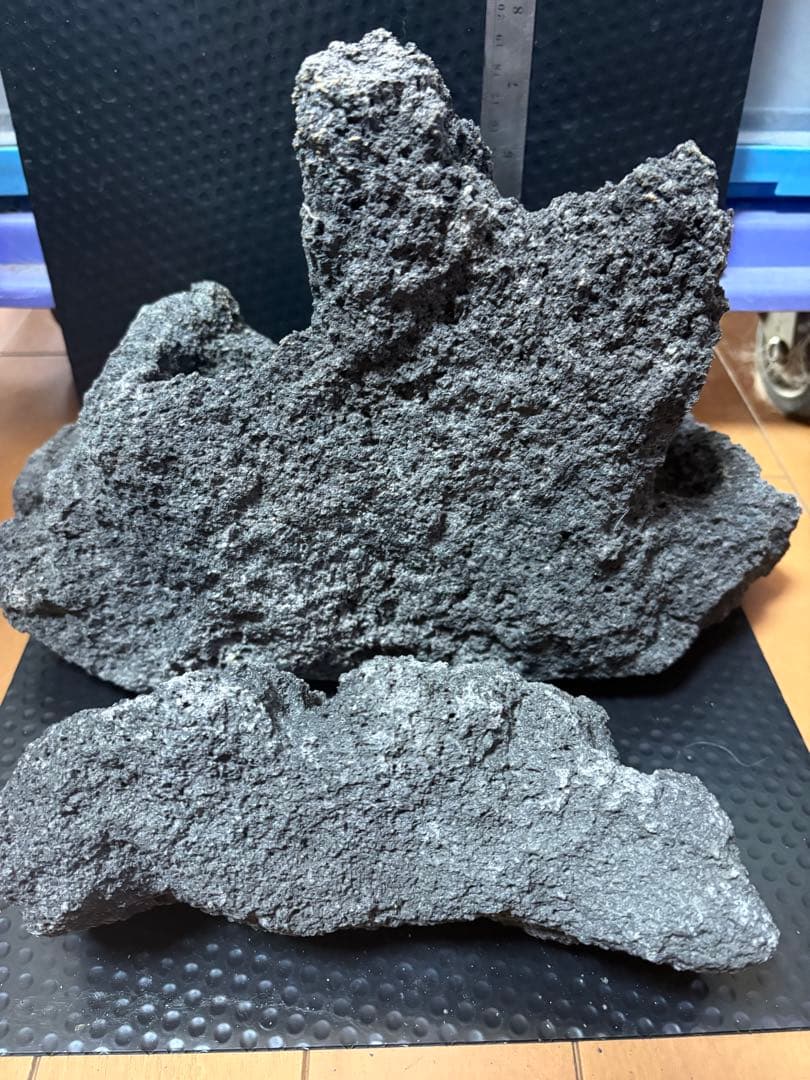ADA雲山石 2個セット 3穴+無穴