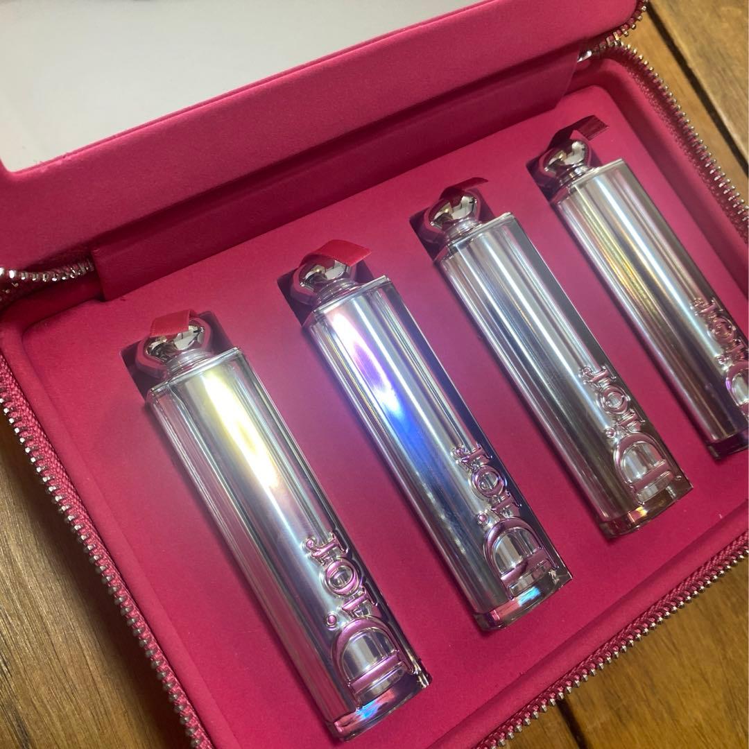 値下げ⭕️ Dior アディクト ステラー シャイン ピンクセット 箱付き