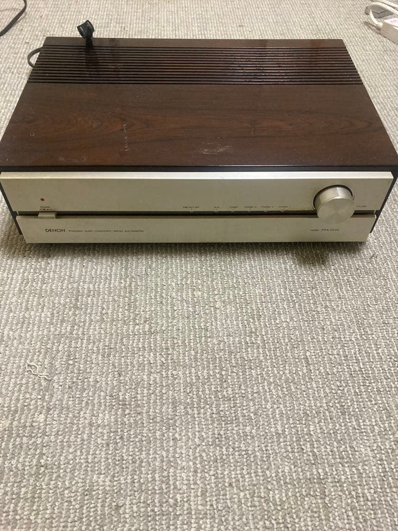 DENON PRA-2000 プリアンプ　ジャンク
