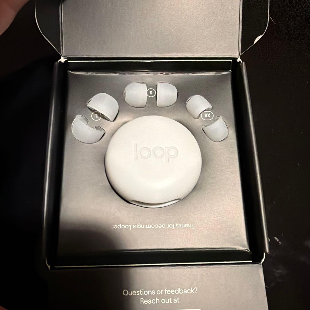 loop Switch 2 Silver ループイヤープラグ シルバー