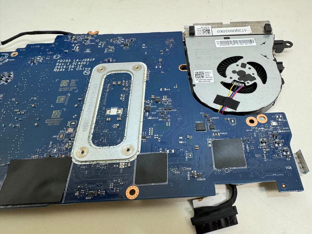 Dell inspiron3593 i5-1035G1メモリー8GBマザーボード
