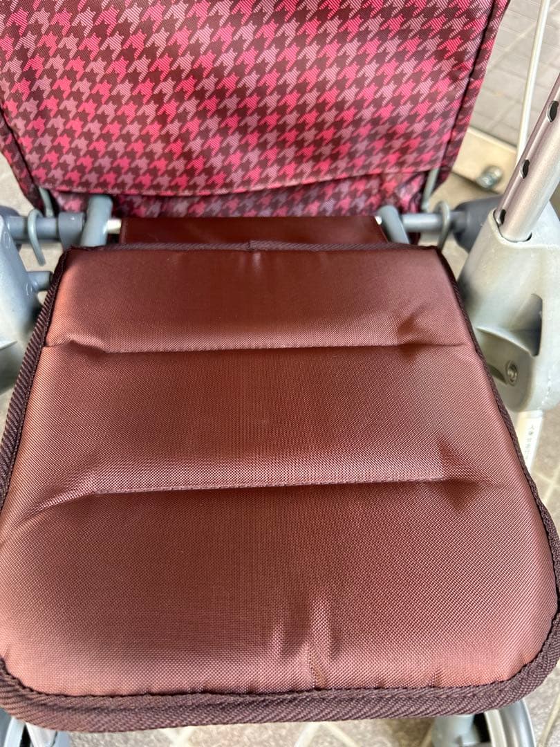 【セール】【美品】歩行車テイコブリトルスリムWAW04介護用品押して高さ調整可