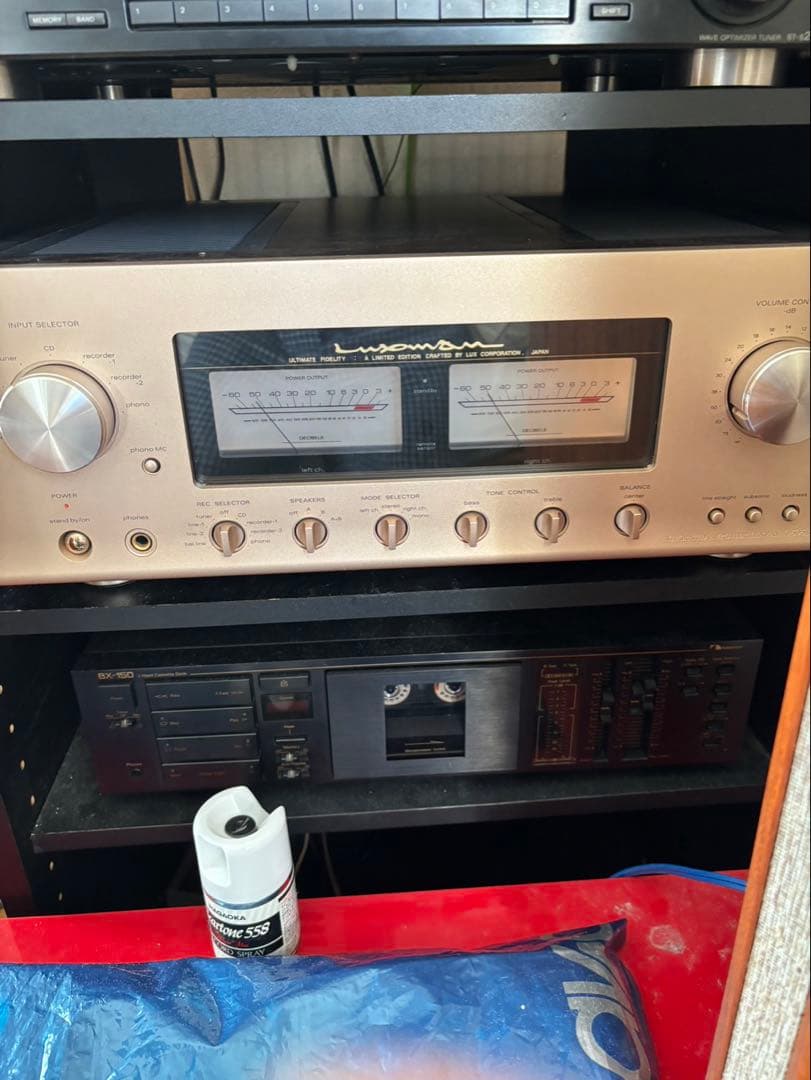 LUXMAN ラックスマ L-505sII プリメインアンプ。