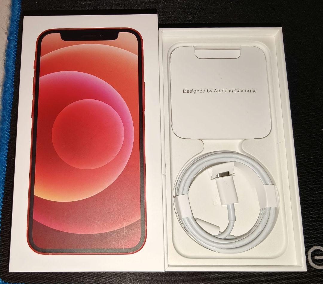 美品 iPhone 12 mini 64GB RED