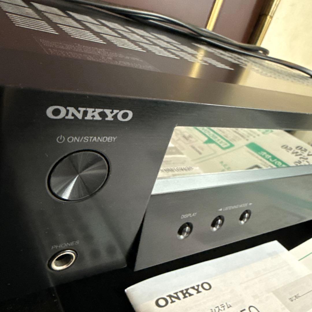 ONKYO NR365 AVアンプ HDMI ネットワークAVリコーダー