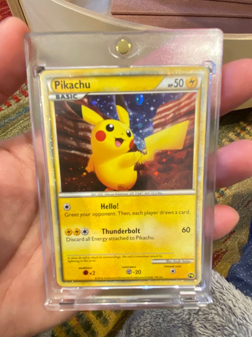 ピカチュウワールド青 ポケモンカードゲーム 9枚フルセット 4枚 渦巻き あり