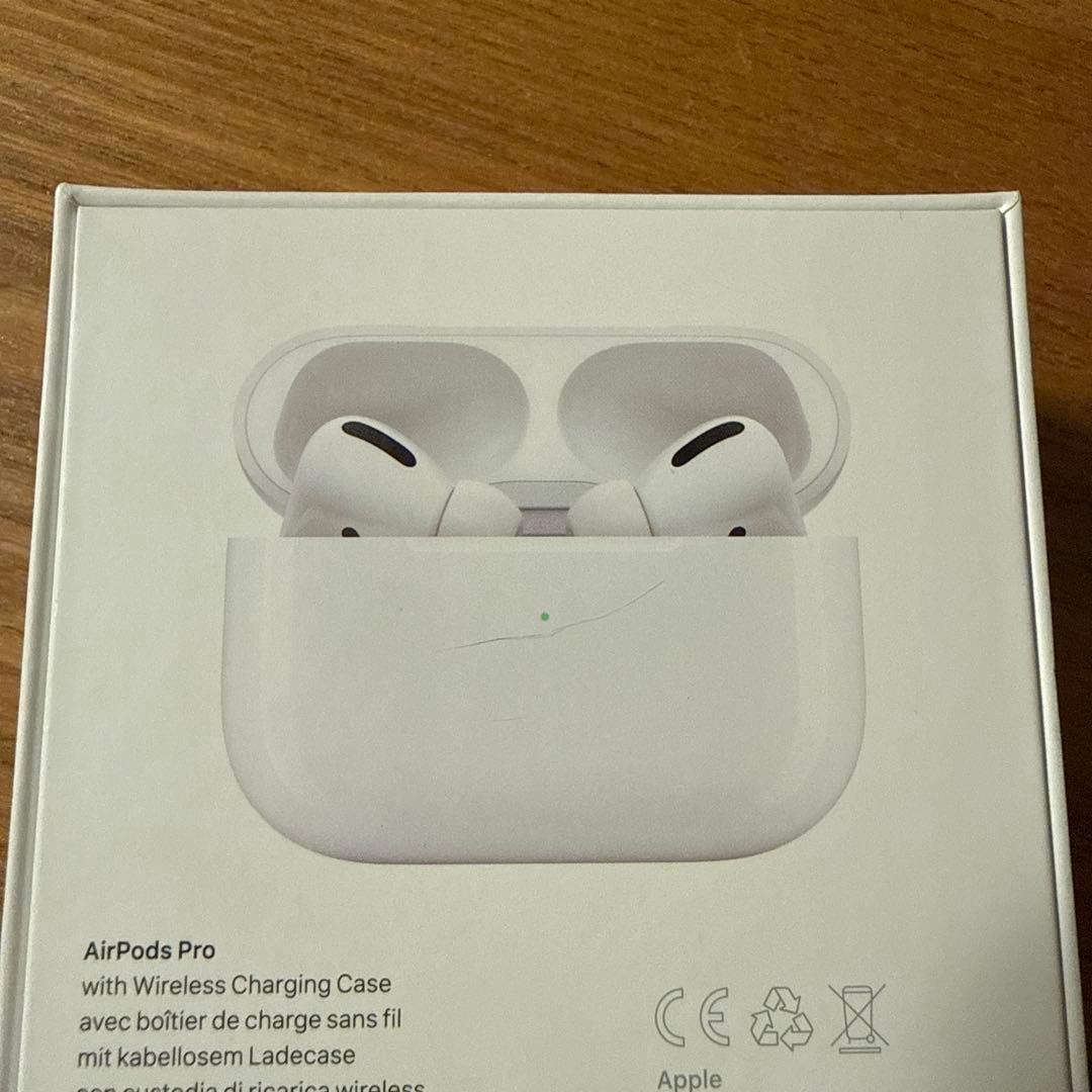 大値下げ‼️AirPods Pro 本体なし両耳イヤホンと付属品あり