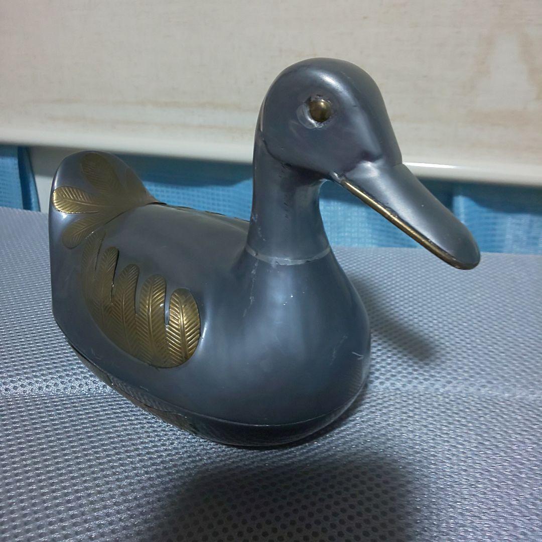 アヒル・鴨型 金属真鍮?製 収納ボックス
