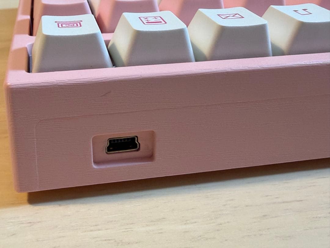 Varmilo アミロ メカニカルキーボード 赤軸 日本語配列フルサイズ桜ピンク