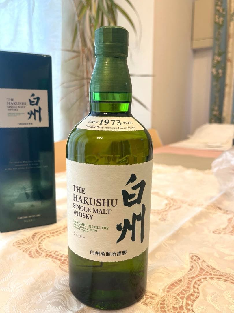 白州 シングルモルトウイスキー 700ml ボトルも外箱も超絶美品です