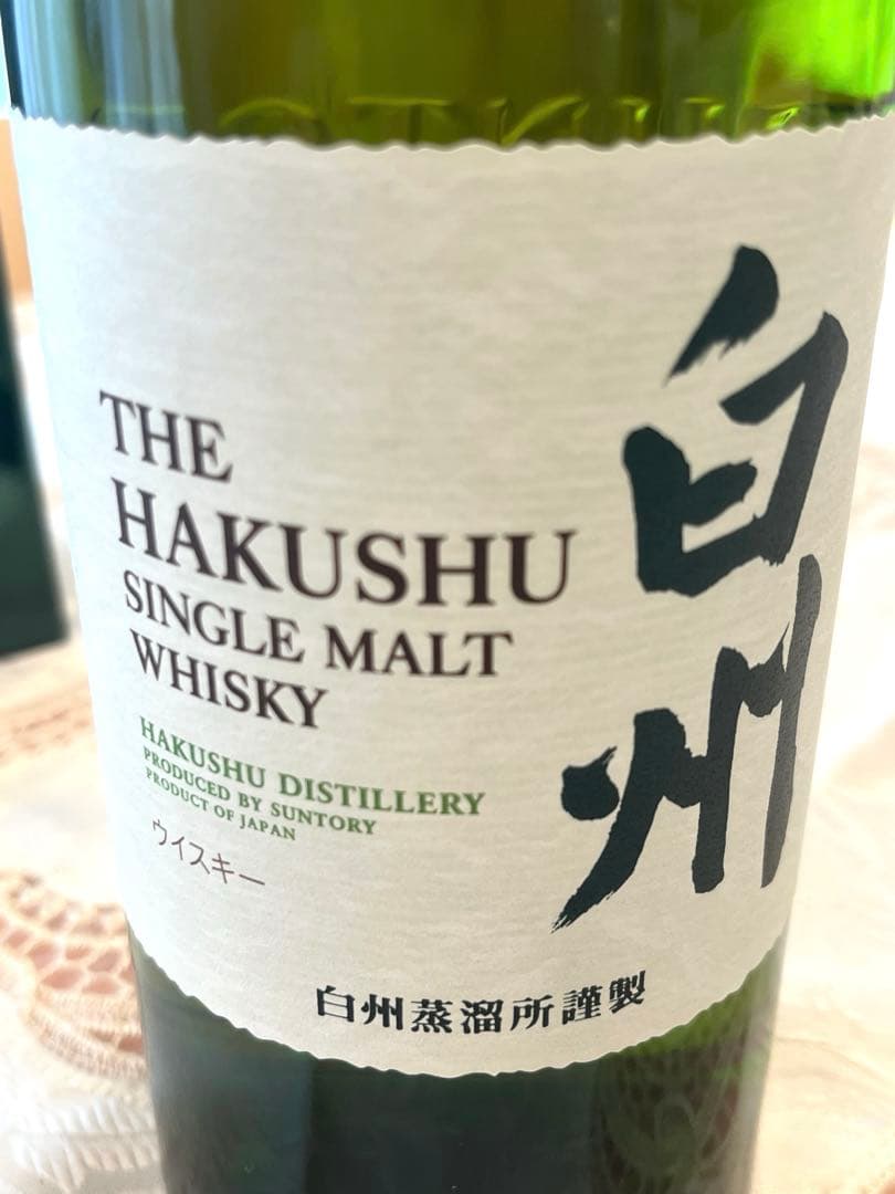 白州 シングルモルトウイスキー 700ml ボトルも外箱も超絶美品です