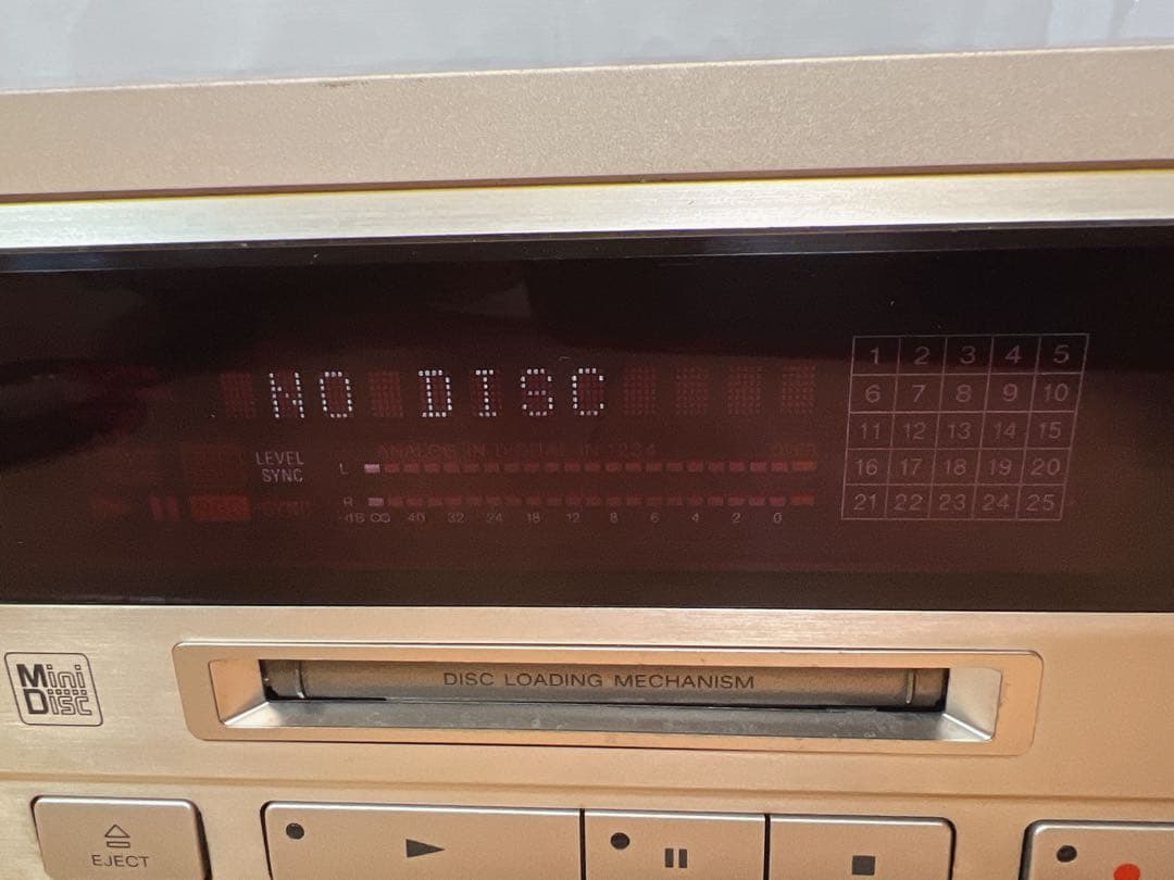 SONY MDプレーヤー MDS-JA3ES 希少品