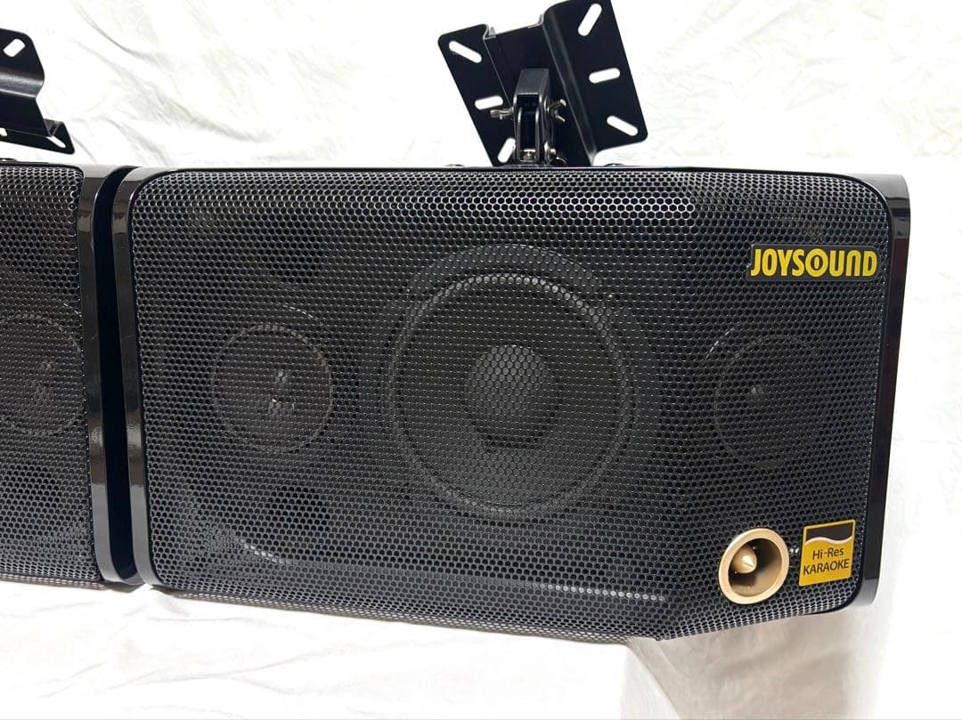 JOYSOUND スピーカー CS-H02 カラオケ ハイレゾ 取付金具付