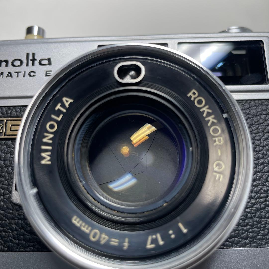 Minolta Hi-Matic E コンパクトフィルムカメラ　動作品