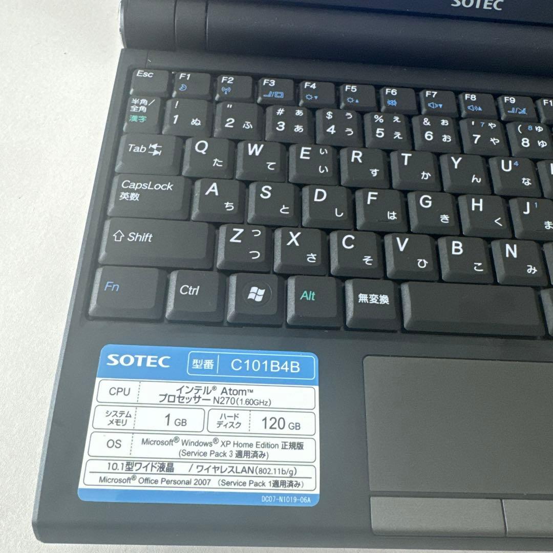 SOTEC C101B4B ノートPC