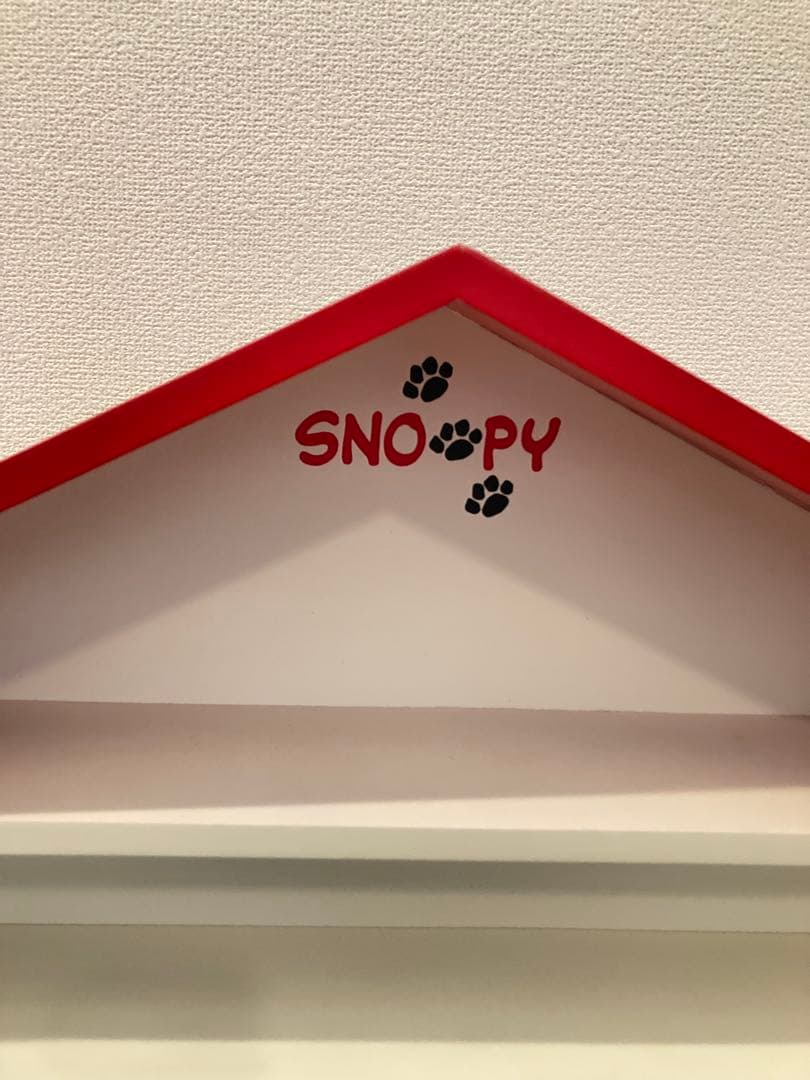 非売品★SNOOPY 店舗什器 木製棚 店頭用ディスプレイ棚 コレクション棚