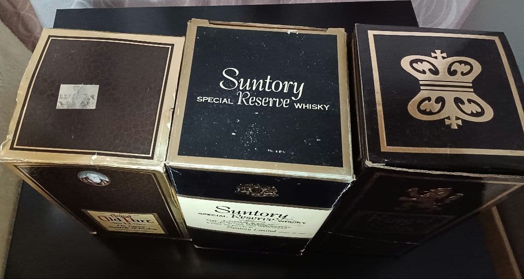 ウイスキー 古酒 3本セット 箱付 未開栓 サントリー SUNTORY スコッチ