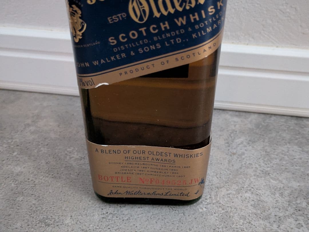 未開栓 Johnnie Walker OLDEST 古酒 スコッチウイスキー