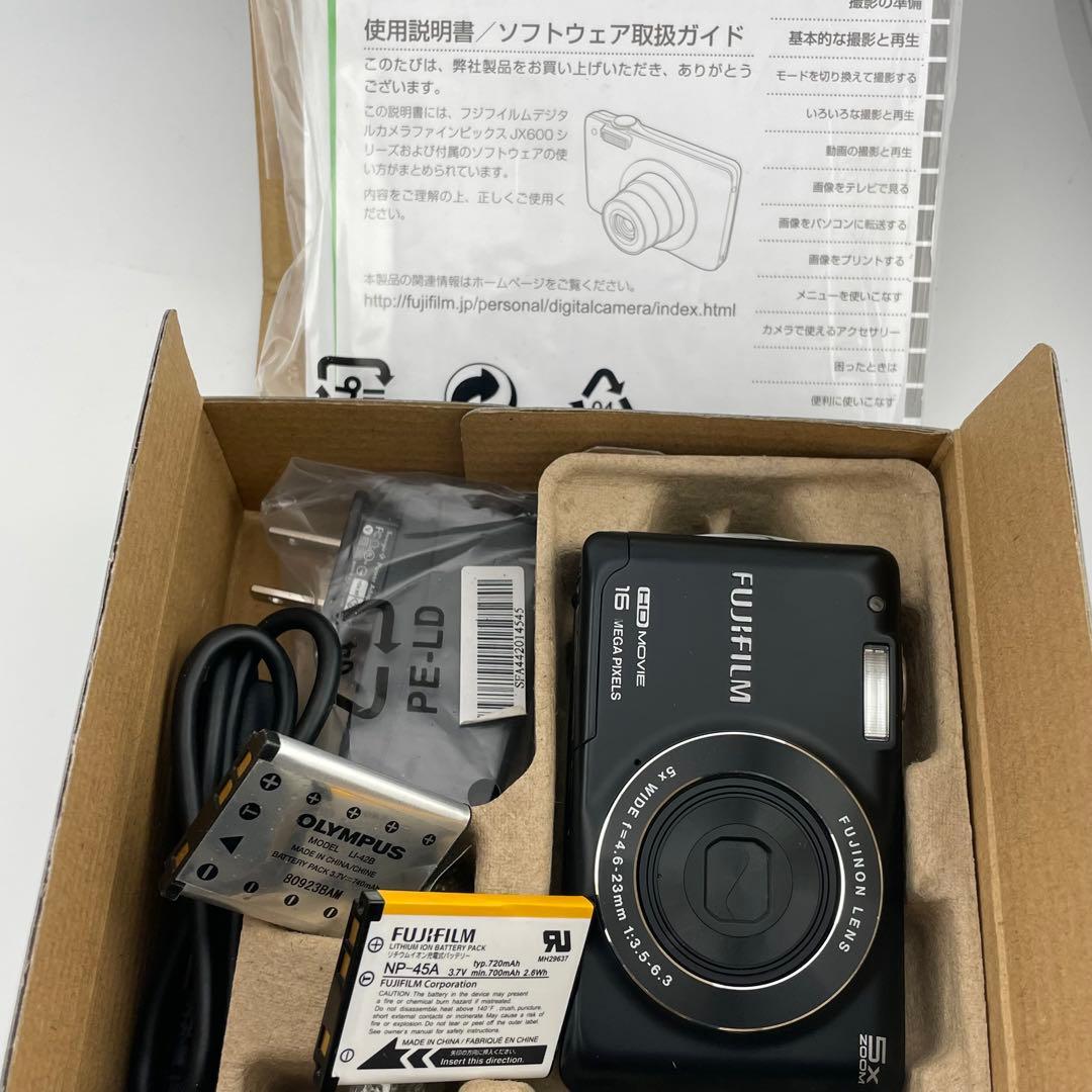 追加有り⭕️美品【動作確認済み】FUJIFILM FinePix JX660