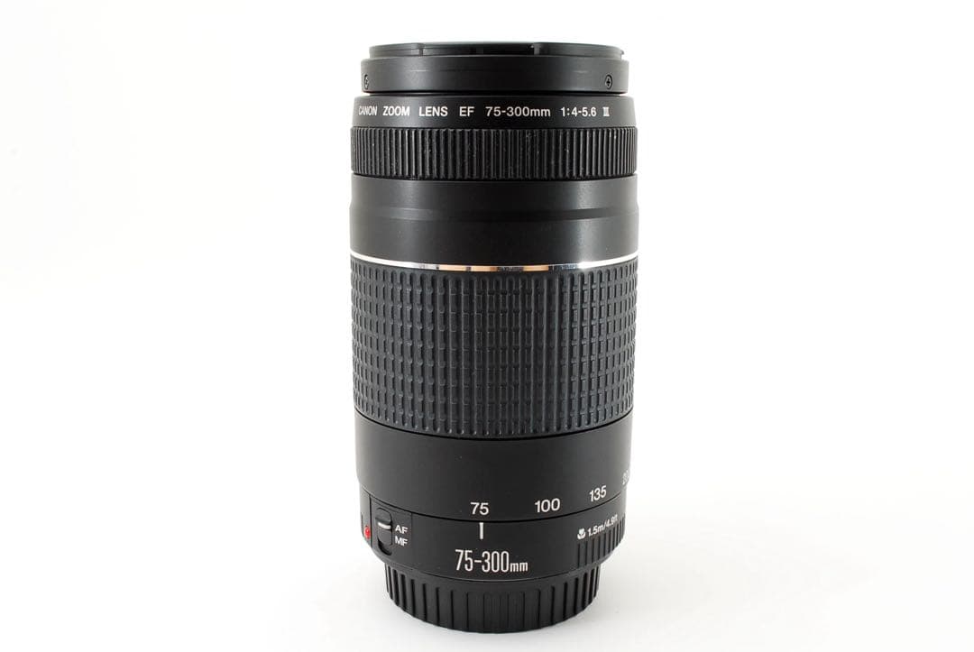 フード付き☆キヤノン☆人気の望遠レンズ☆Canon EF75-300㎜☆