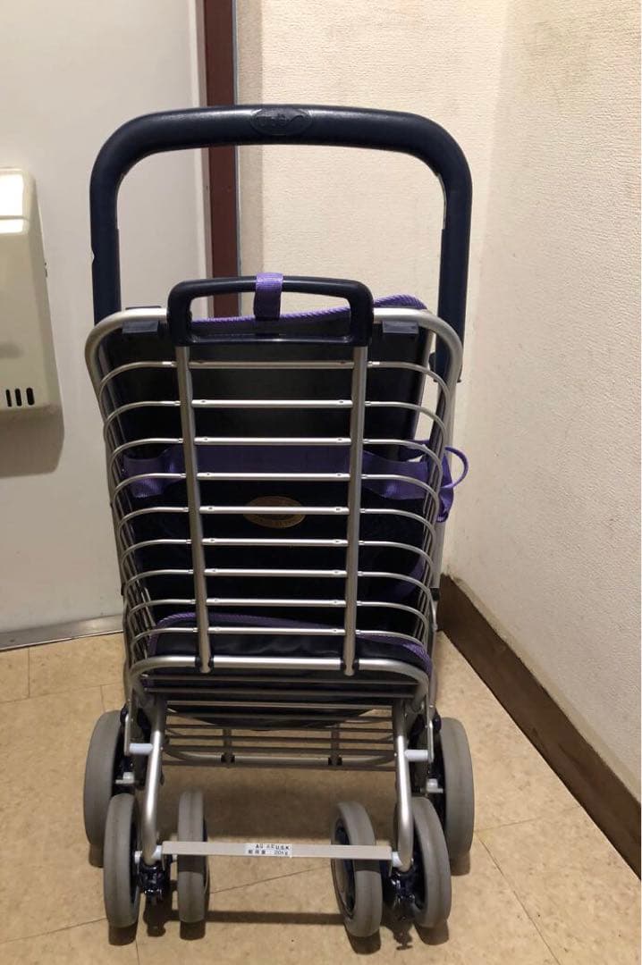 ユーバ産業　　　　　　　　　　　　　アルミワイヤー ワゴンカート