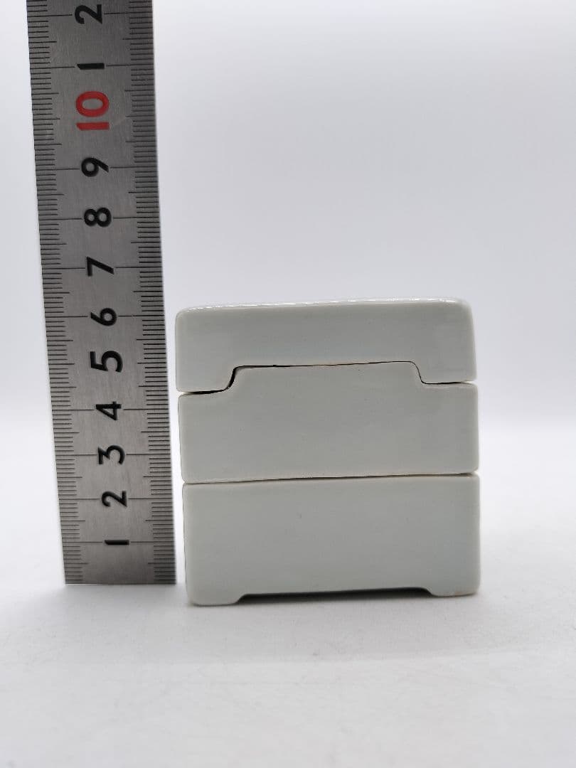 c792 煎茶　重巾合 青ラン 平安春峰 紙箱 茶道具 古物
