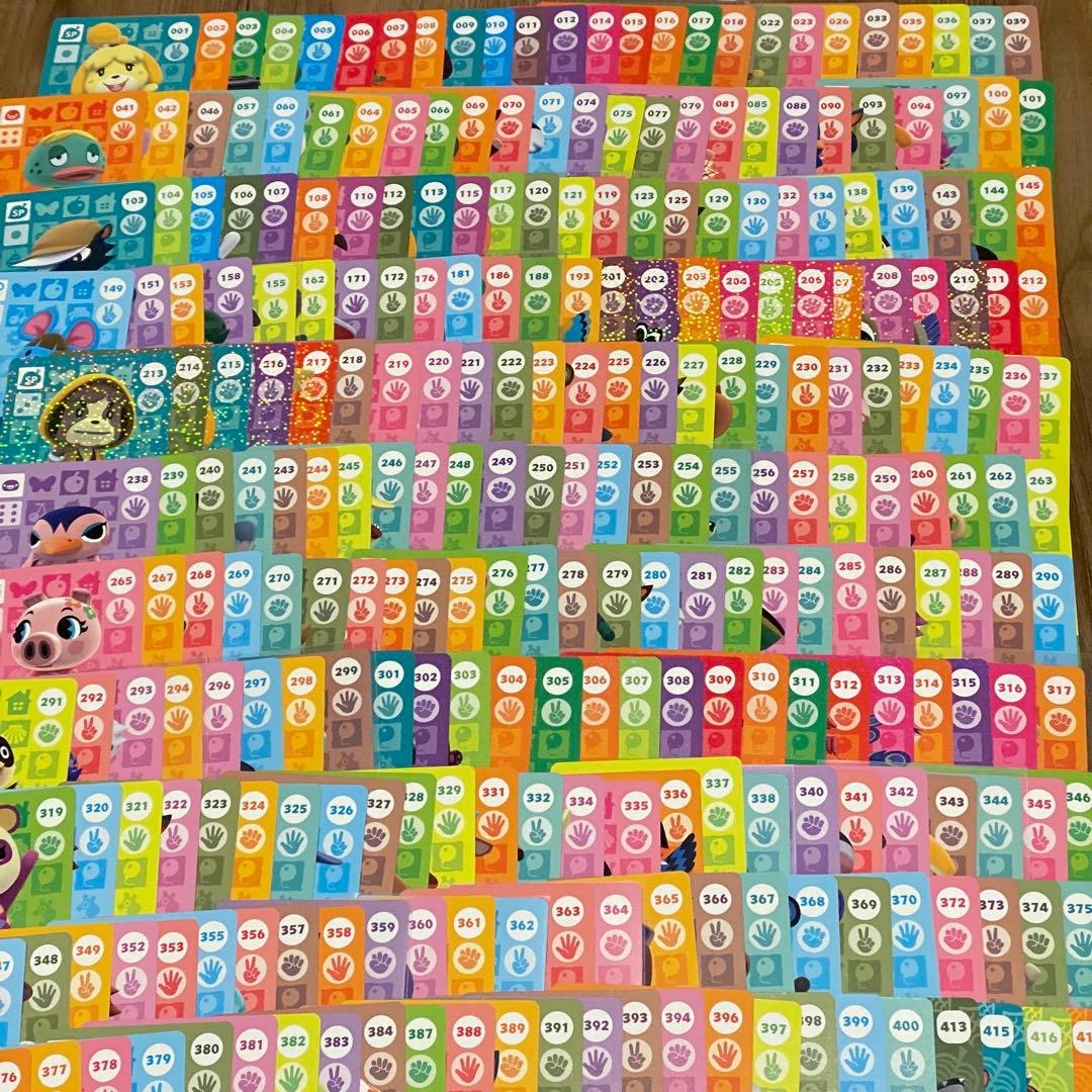 あつ森 どうぶつの森 amiibo アミーボ カード サンリオ含む 309種類