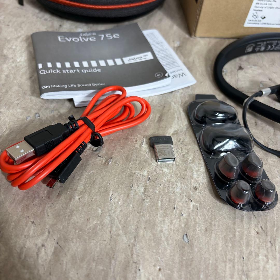 Jabra Evolve 75e イヤフォン　7099-823-309