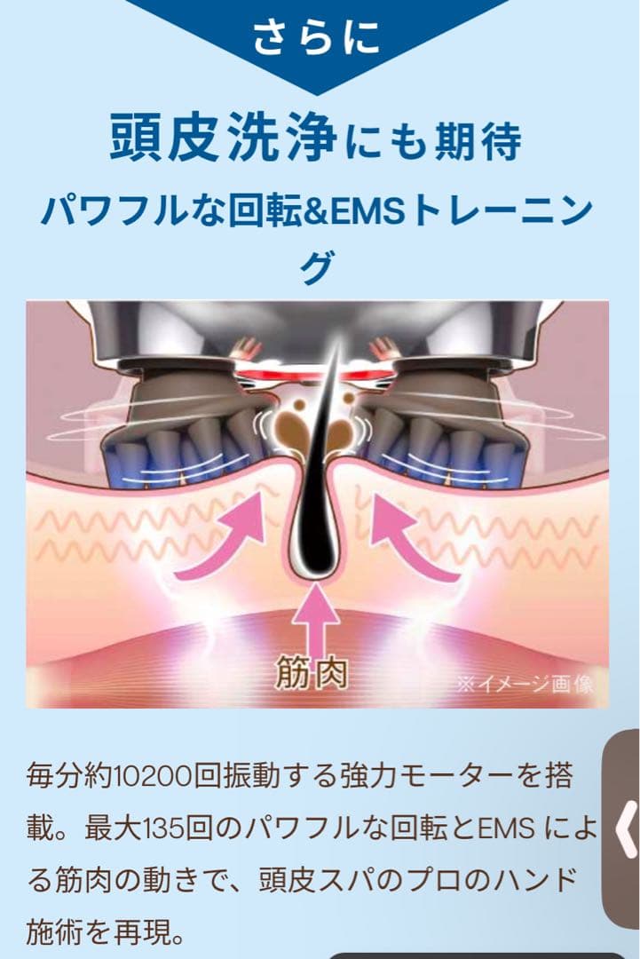 ZOGANKEN ゾーガンキン スカルプ EMS機能付き