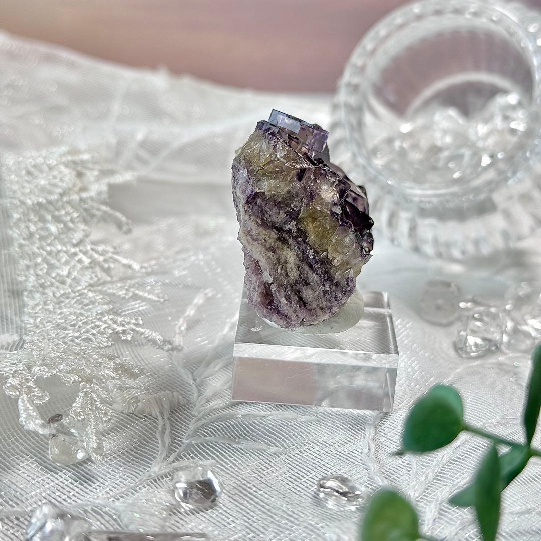 【D179】ナミビア オコルス フローライト 鉱物 標本 原石