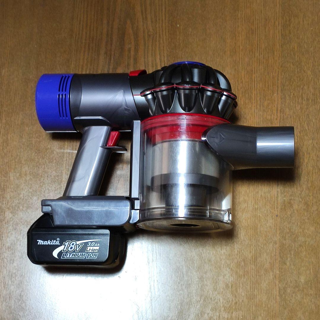割引中ダイソンV8SV10掃除機＋マキタ18vアダプターセット分解清掃済み動作品