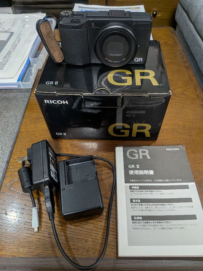 RICOH GR2 BJ-6バッテリーチャージャー付き