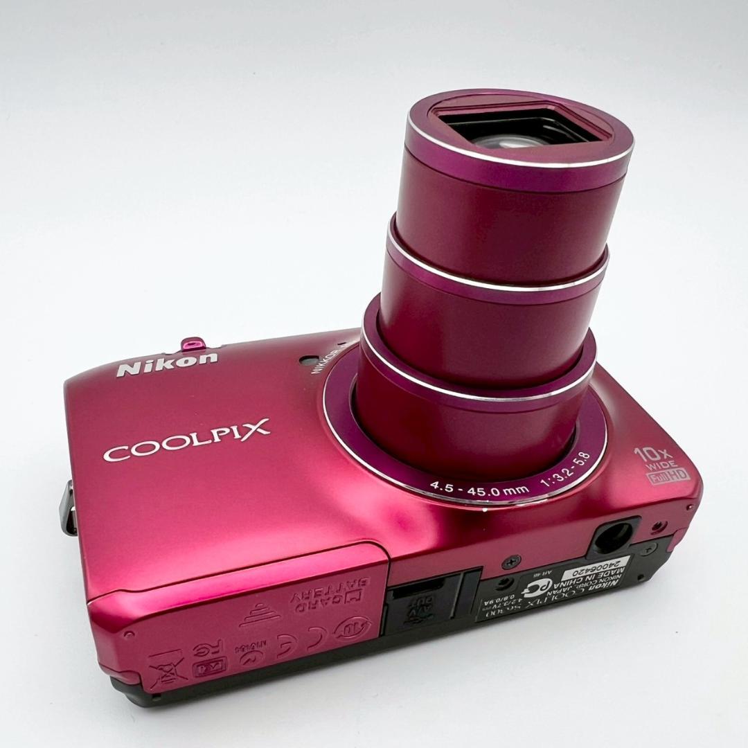 【完動品】Nikon COOLPIX S6300 コンデジ ピンク 動作確認済